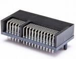 1.0mm Pitch PCI-Express Card Connector දකුණු කෝණ වර්ගය 36P 64P 98P 164P 280P